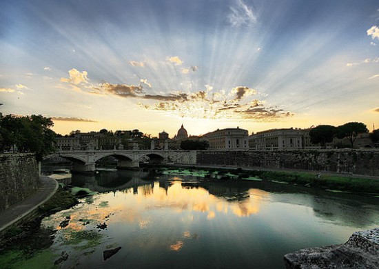 vaticaanstad-zonsopkomst