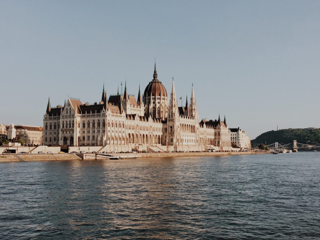 Afbeelding van het parlementsgebouw van Boedapest
