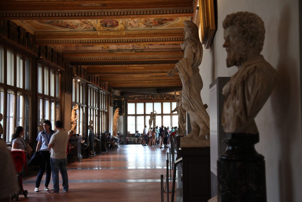 Afbeelding Uffizi museum